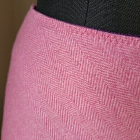 GAP Pink Tweed  Skirt Sz 0 - Picture 9 of 11